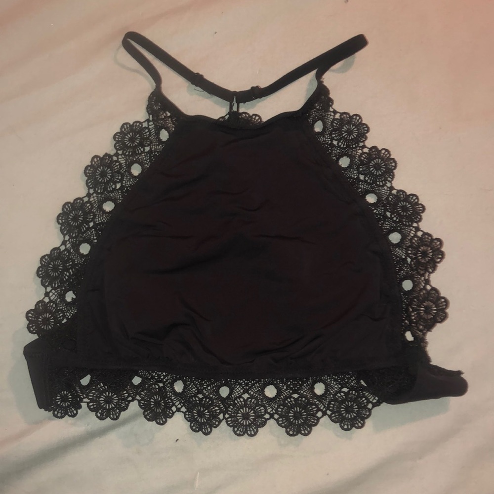 Aerie by American eagle high neck Lace bralette